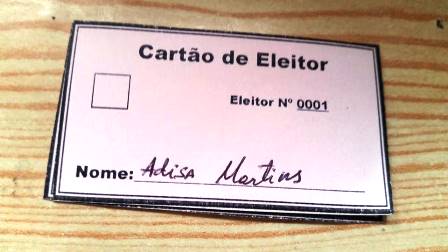 cartão do eleitor